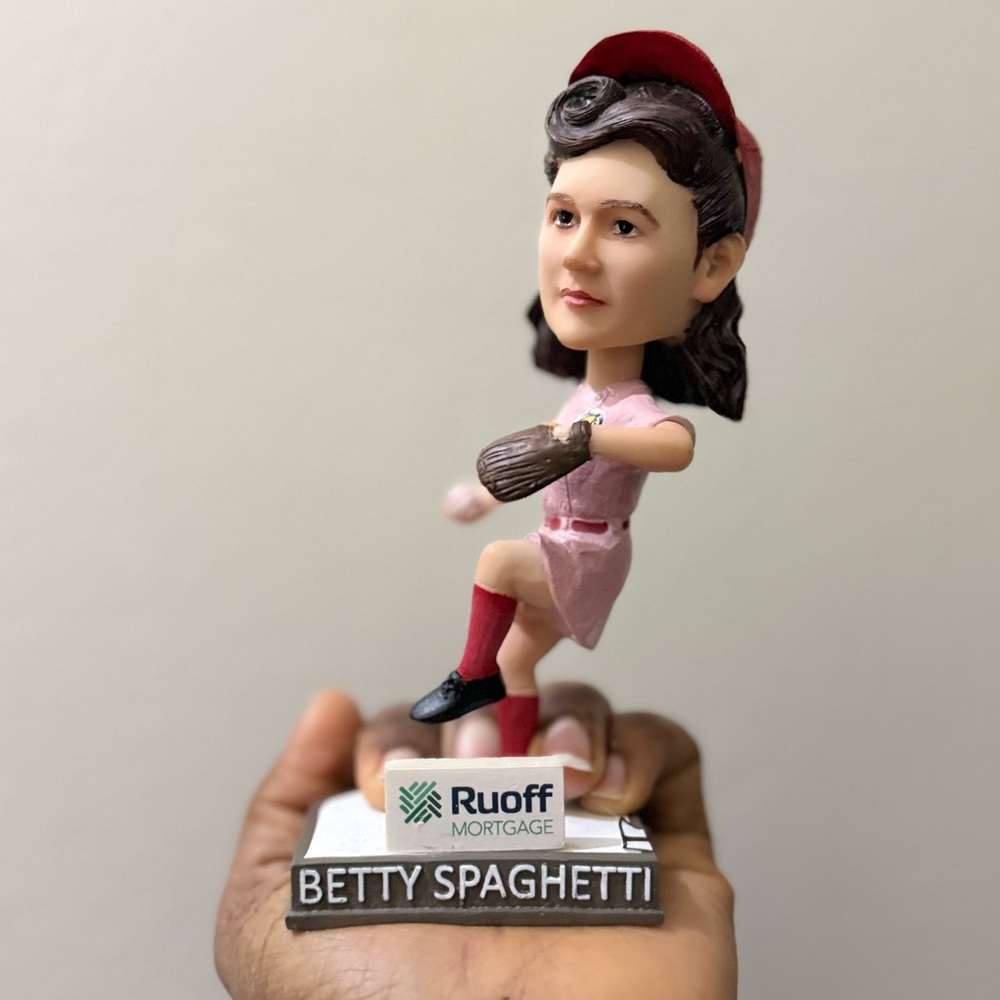 Betty Spaghetti Bobblehead Figurine